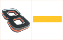 Load image into Gallery viewer, *NEW* 4D ROULETTE (LAVA & JET BLACK) | 4D Number Plates - Mod My Plates