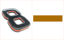 Load image into Gallery viewer, *NEW* 4D ROULETTE (LAVA & JET BLACK) | 4D Number Plates - Mod My Plates
