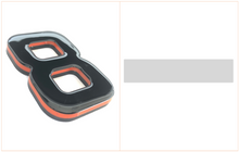 Load image into Gallery viewer, *NEW* 4D ROULETTE (LAVA & JET BLACK) | 4D Number Plates - Mod My Plates