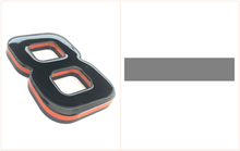 Load image into Gallery viewer, *NEW* 4D ROULETTE (LAVA & JET BLACK) | 4D Number Plates - Mod My Plates