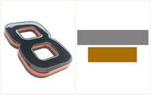 Load image into Gallery viewer, *NEW* 4D ROULETTE (LAVA & JET BLACK) | 4D Number Plates - Mod My Plates