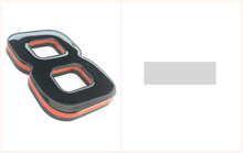 Load image into Gallery viewer, *NEW* 4D ROULETTE (LAVA & JET BLACK) | 4D Number Plates - Mod My Plates
