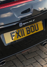 Load image into Gallery viewer, 4D BLACK + GEL | 4D Number Plates - Mod My Plates