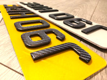 Load image into Gallery viewer, 4D BLACK + GEL | 4D Number Plates - Mod My Plates