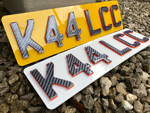 4D LAVA + GEL | 4D Number Plates - Mod My Plates